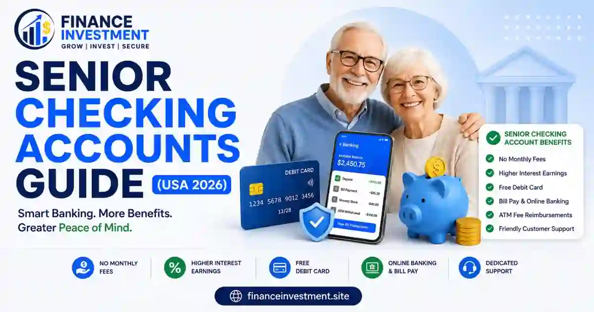 Senior Checking Accounts Guide (USA 2026): Everything You Need to Know Before Choosing a Bank Account