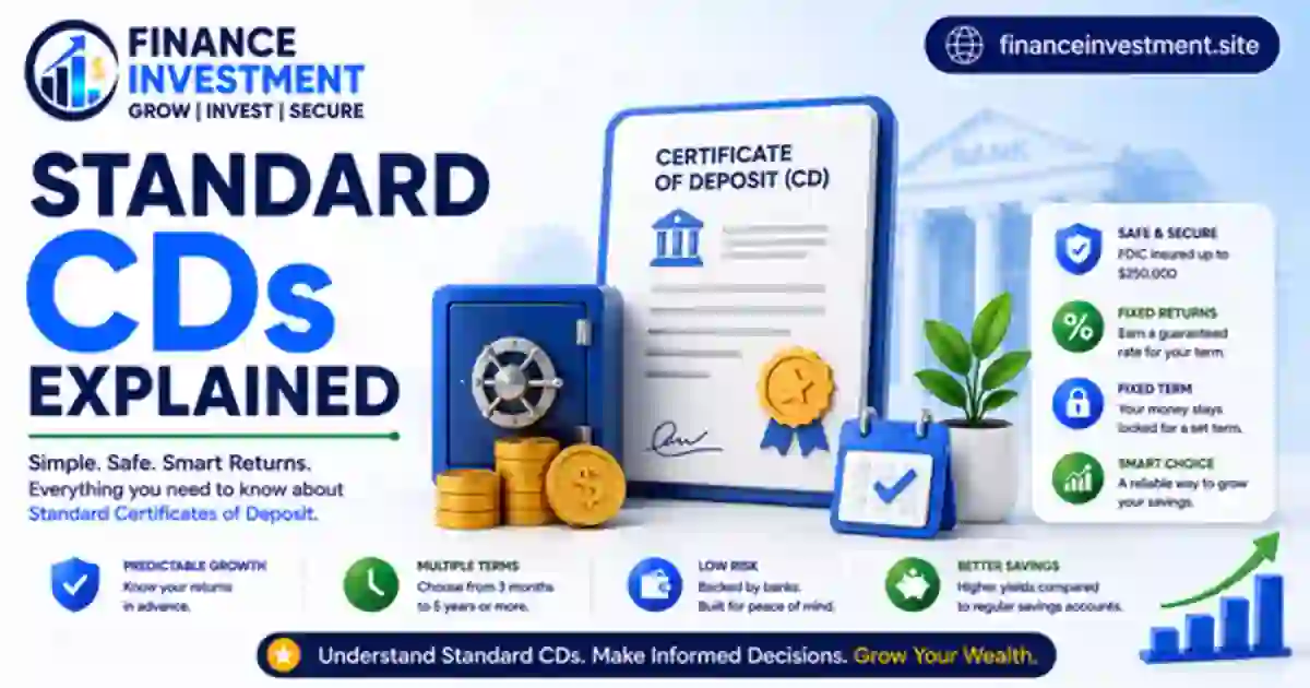 Standard CDs Explained: Rates, Terms, Risks & Benefits in 2026