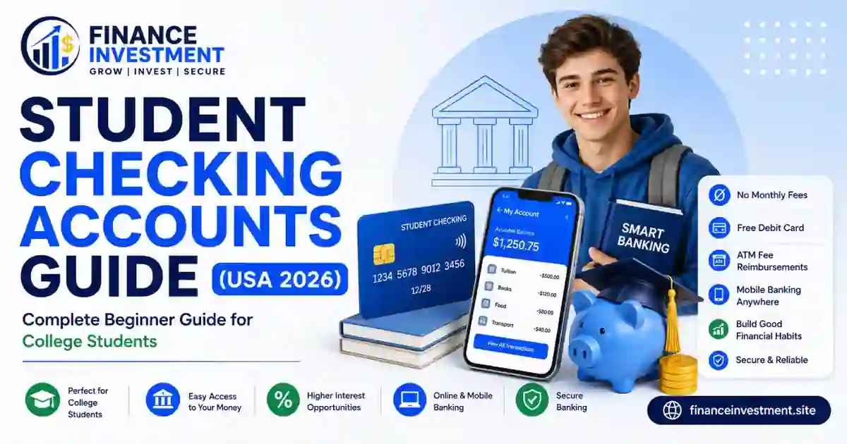 Student Checking Accounts Guide (USA 2026): Everything You Need to Know Before Opening Your First Bank Account