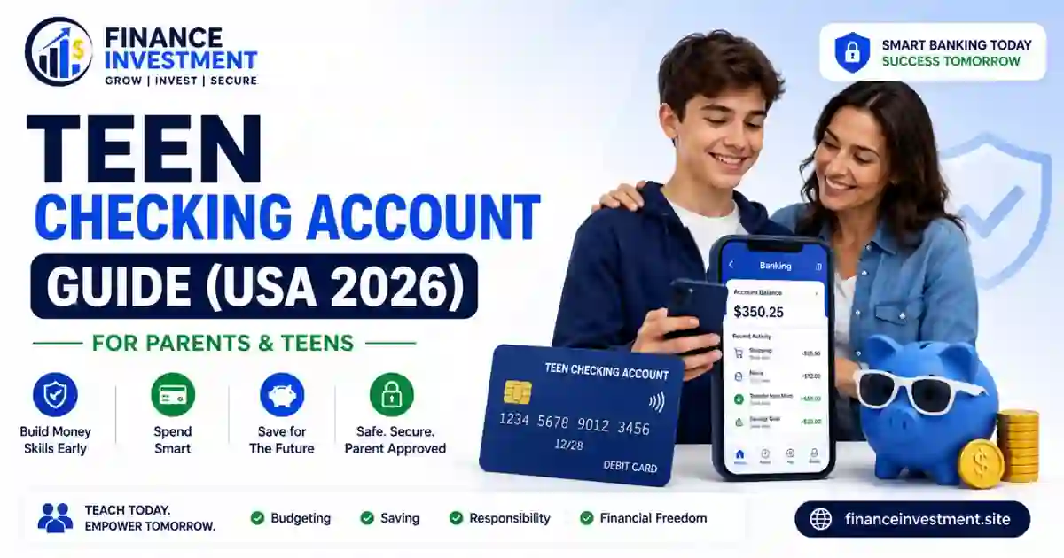 Teen Checking Accounts Explained: Complete Beginner’s Guide (USA 2026)