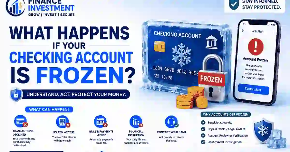 What Happens If Your Checking Account Is Frozen? 2026 Guide