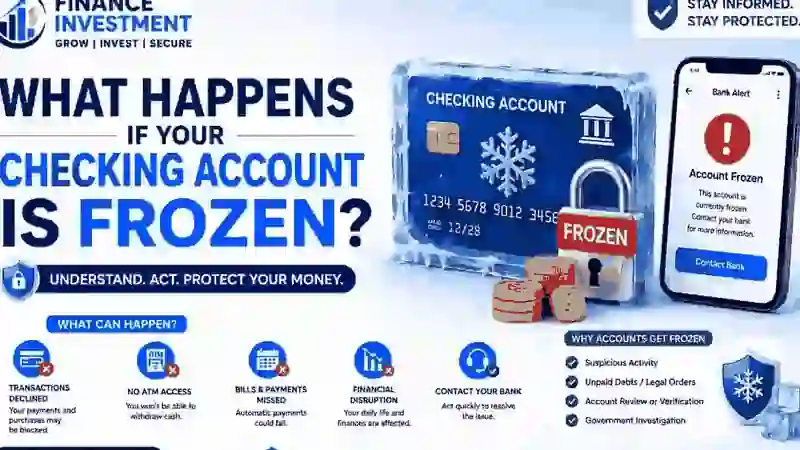 What Happens If Your Checking Account Is Frozen