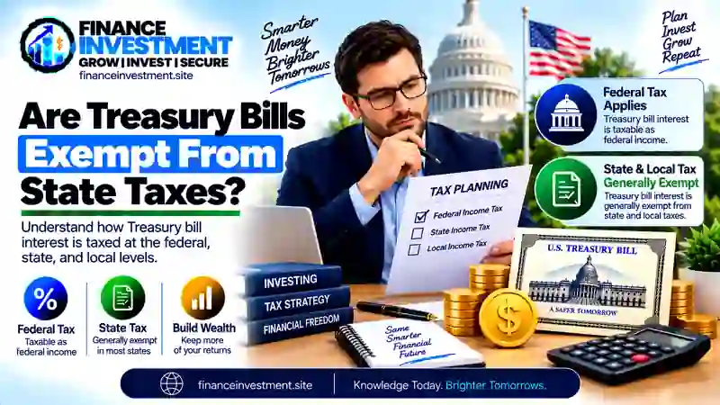Are Treasury Bills Exempt From State Taxes?
