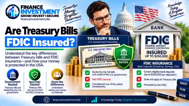
Are Treasury Bills FDIC Insured