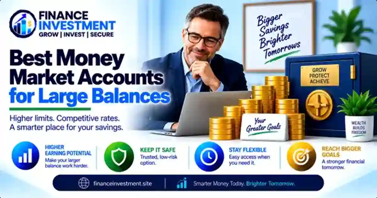 Best Money Market Accounts for Large Balances: What to Look For