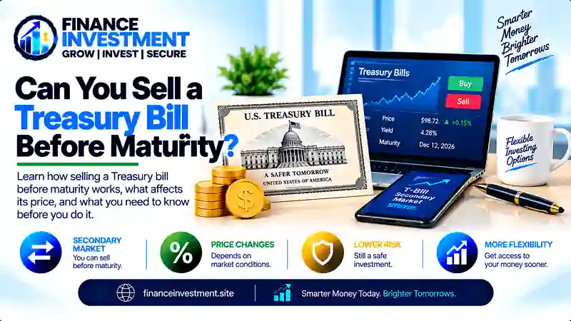 Can You Sell a Treasury Bill Before Maturity?