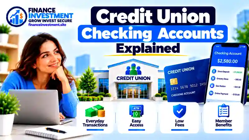 Credit Union Checking Accounts Explained