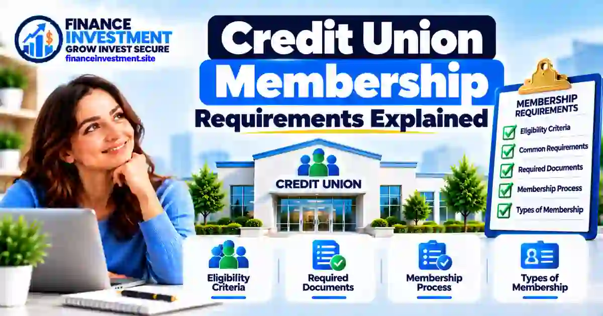 Credit Union Membership Requirements