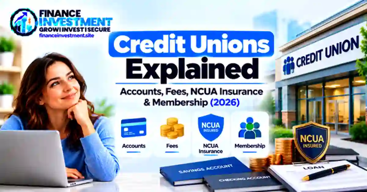 Credit Unions Explained: Accounts, Fees, NCUA Insurance & Membership (2026)