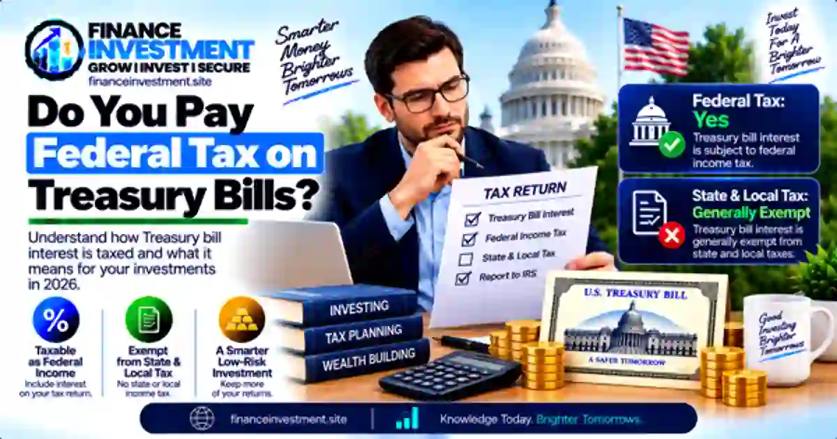 Do You Pay Federal Tax on Treasury Bills?