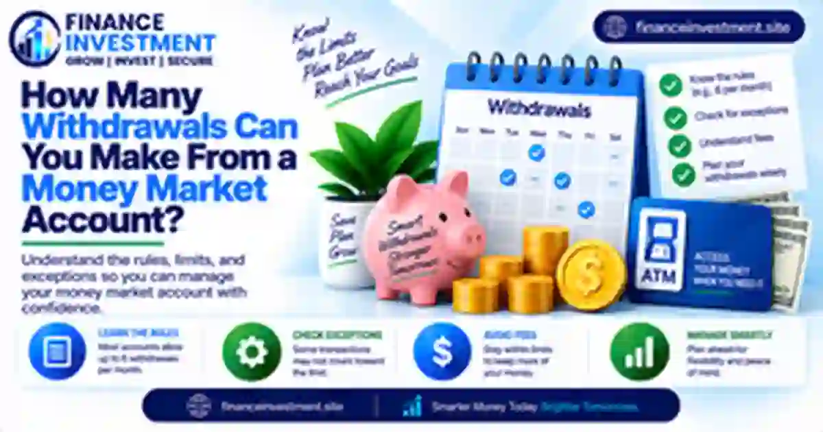How Many Withdrawals Can You Make From a Money Market Account?