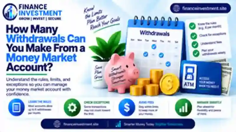how many withdrawals can you make from a money market account