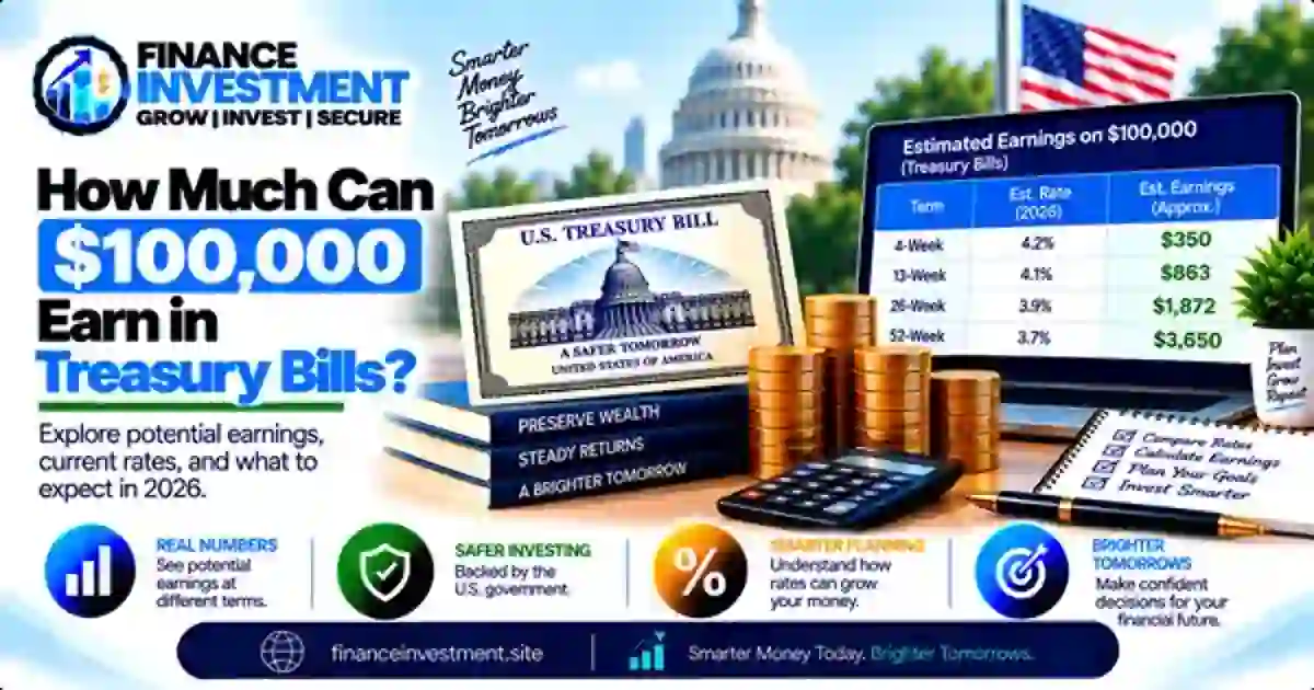How Much Can $100,000 Earn in Treasury Bills? 2026 Guide