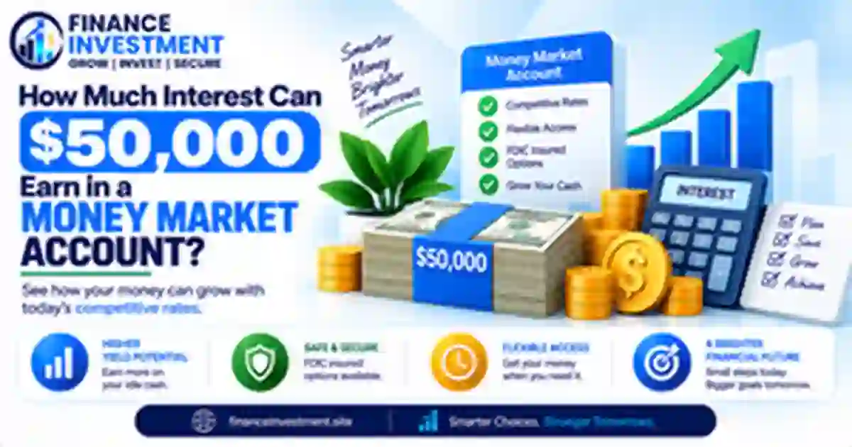 How Much Interest Can $50,000 Earn in a Money Market Account?