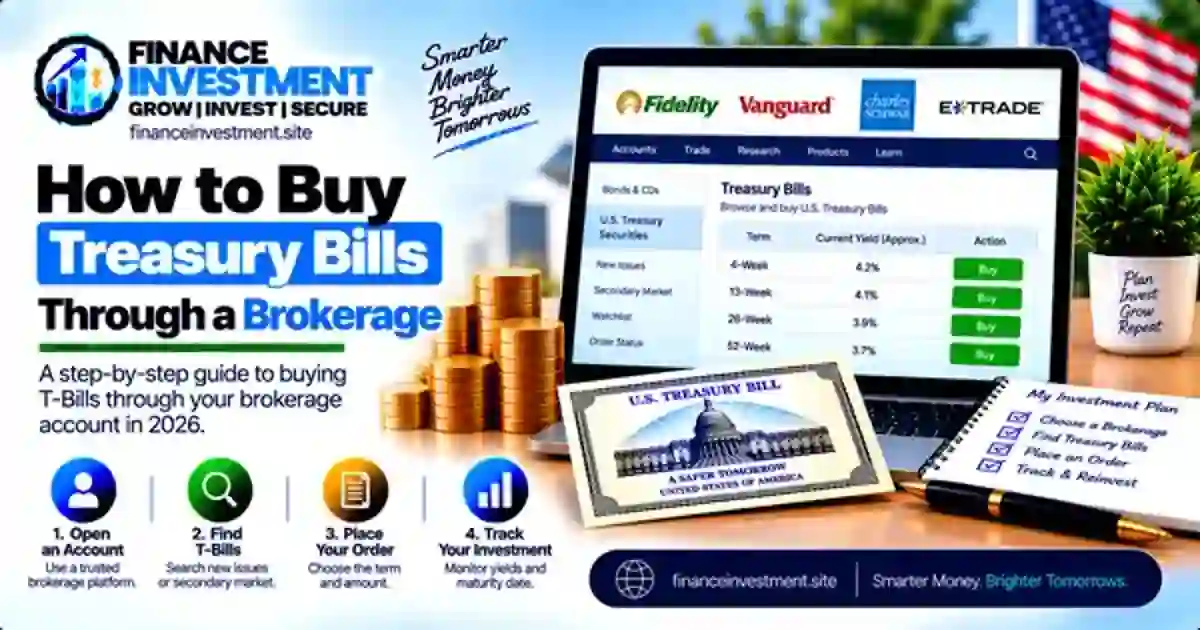 How to Buy Treasury Bills Through a Brokerage