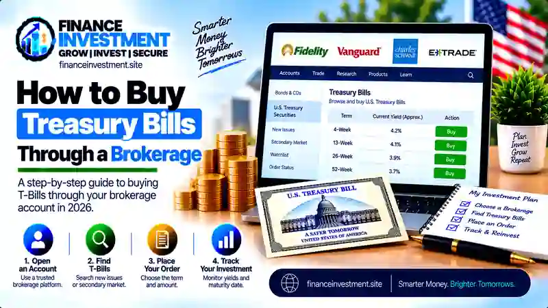 How to Buy Treasury Bills Through a Brokerage