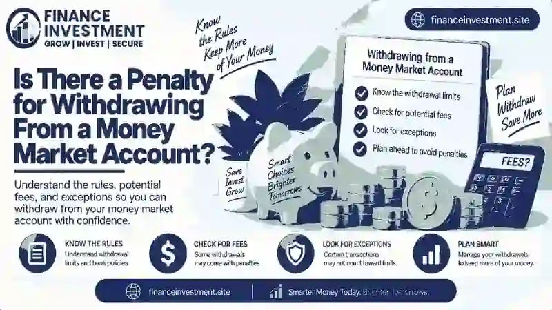 penalty for withdrawing from a money market account