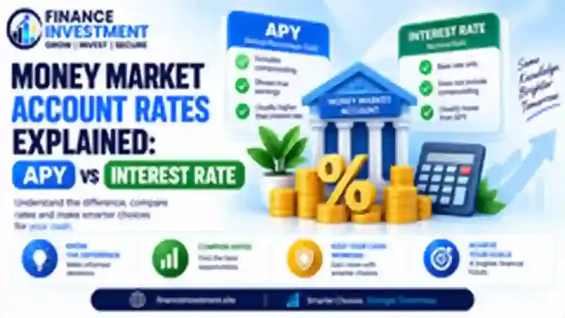 Money Market Account Rates Explained: APY vs Interest Rate