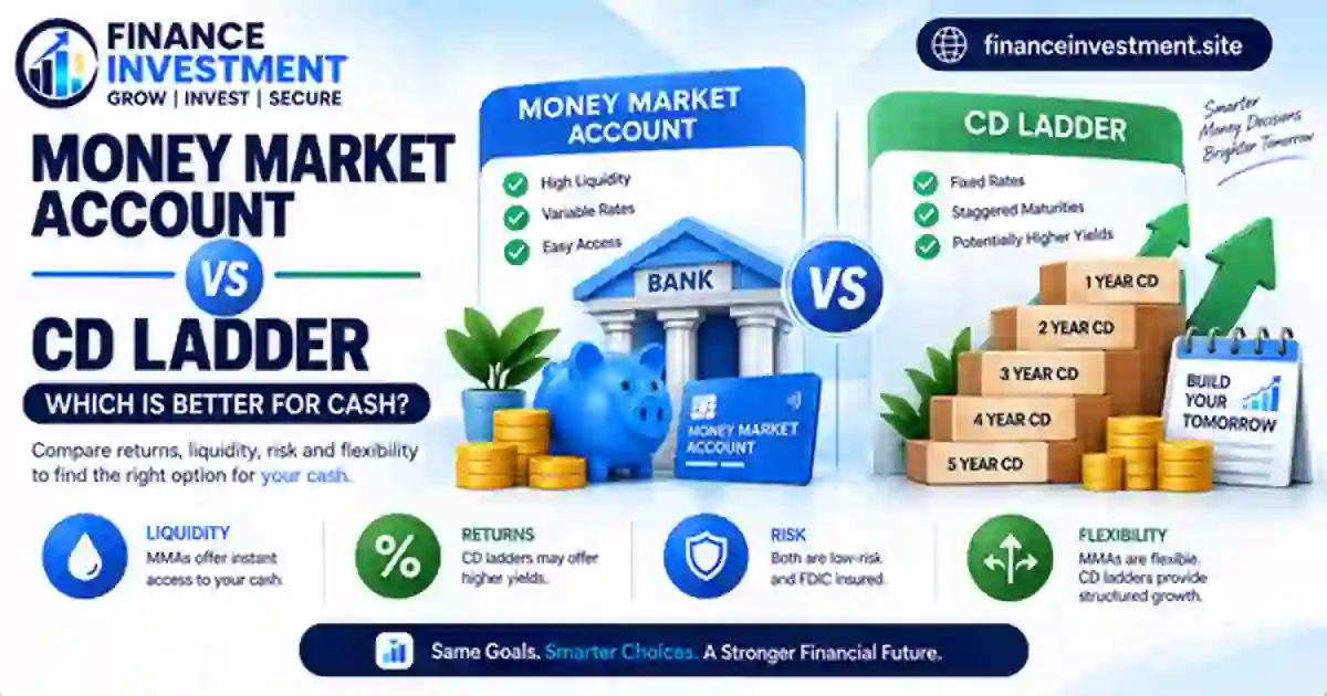 money market account vs CD ladder