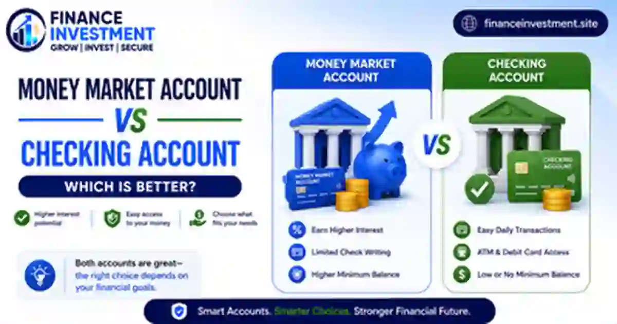 Money Market Account vs Checking Account: Which Is Better?
