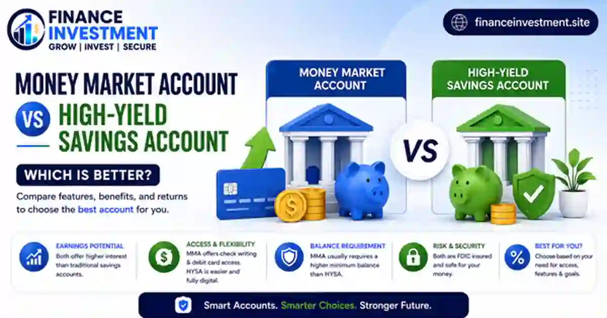 money market account vs high-yield savings account