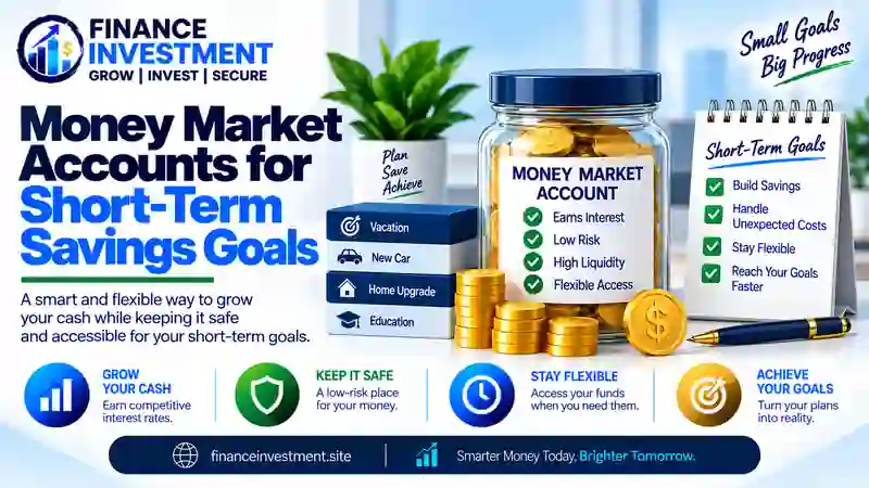 money market accounts for short-term savings goals