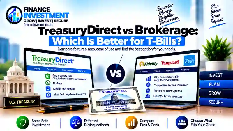 TreasuryDirect vs Brokerage: Which Is Better for T-Bills?