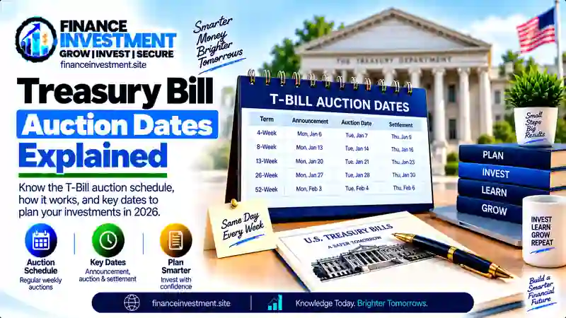 Treasury Bill Auction Dates Explained