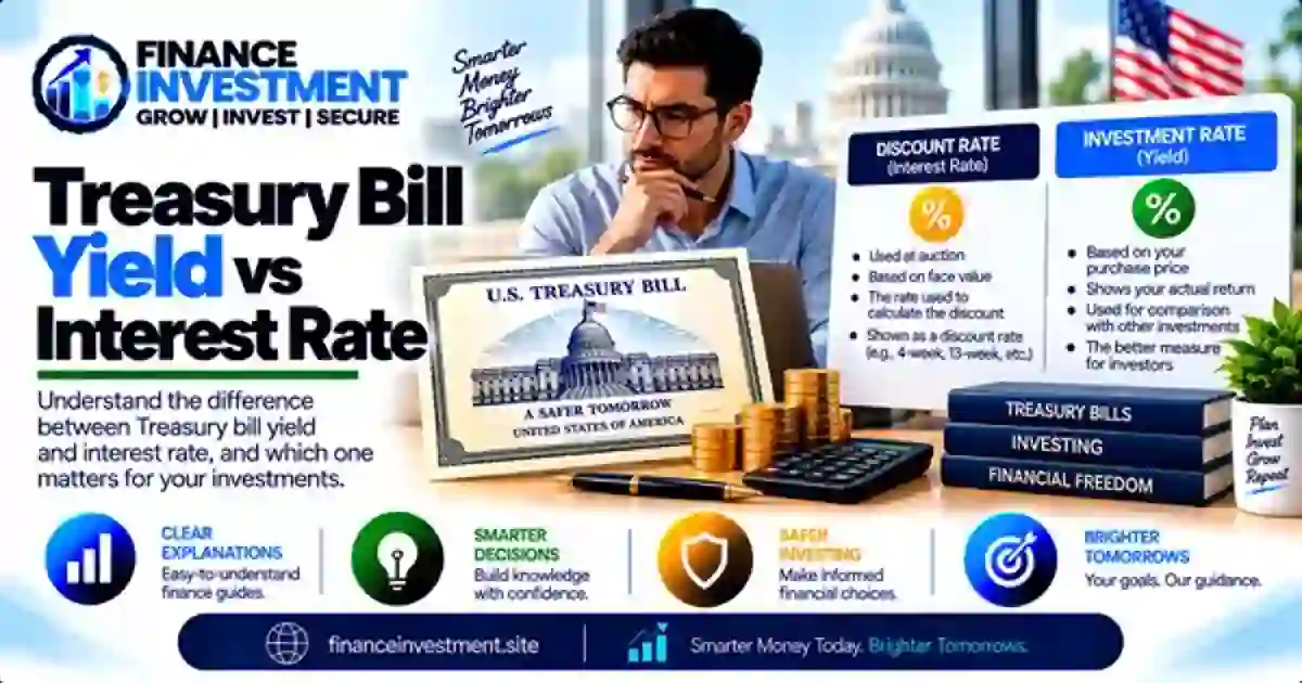 Treasury Bill Yield vs Interest Rate: What’s the Difference?