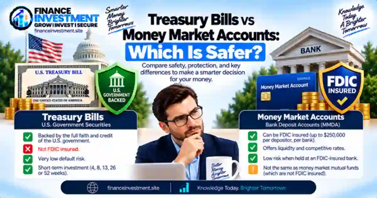 Treasury Bills vs Money Market Accounts: Which Is Safer?