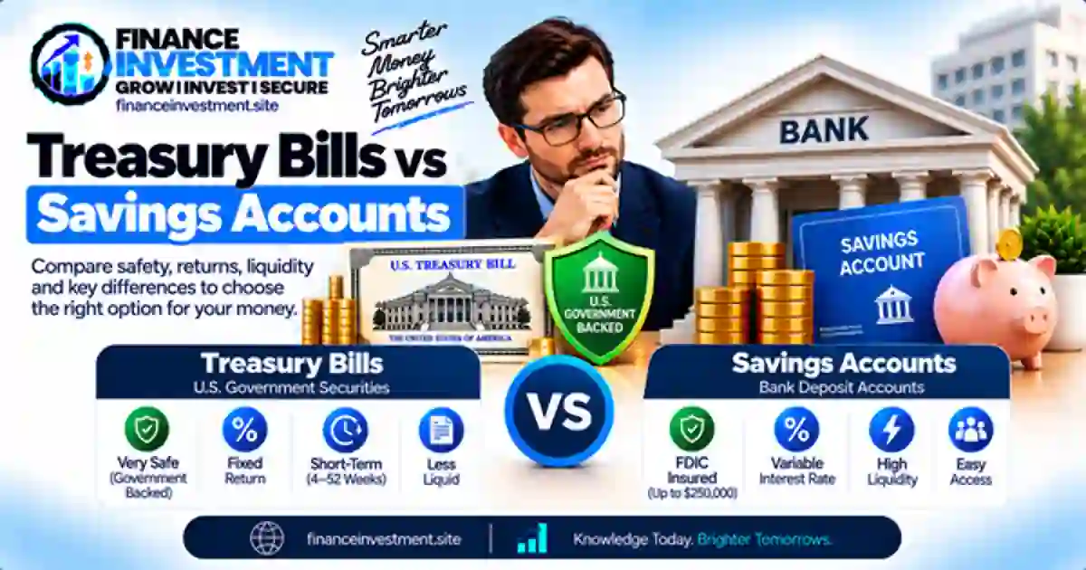 Treasury Bills vs Savings Accounts: Which Is Safer?