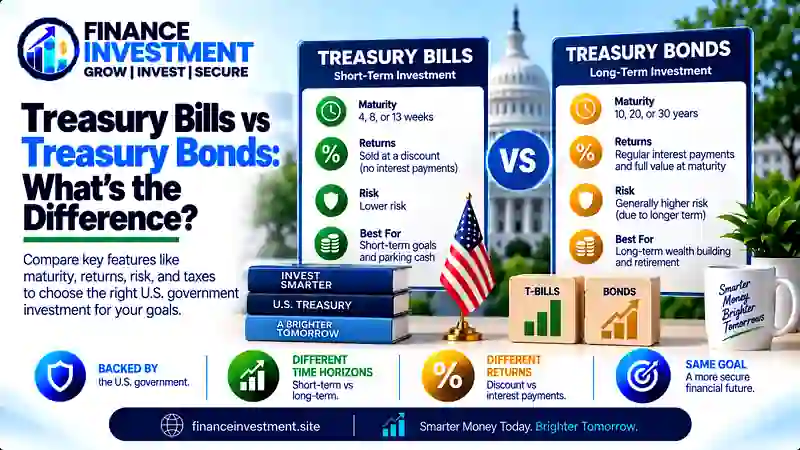 Treasury Bills vs Treasury Bonds