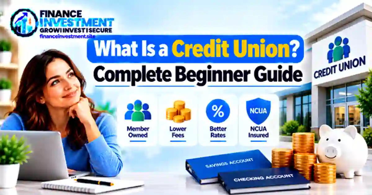 What Is a Credit Union? Complete Beginner Guide 2026