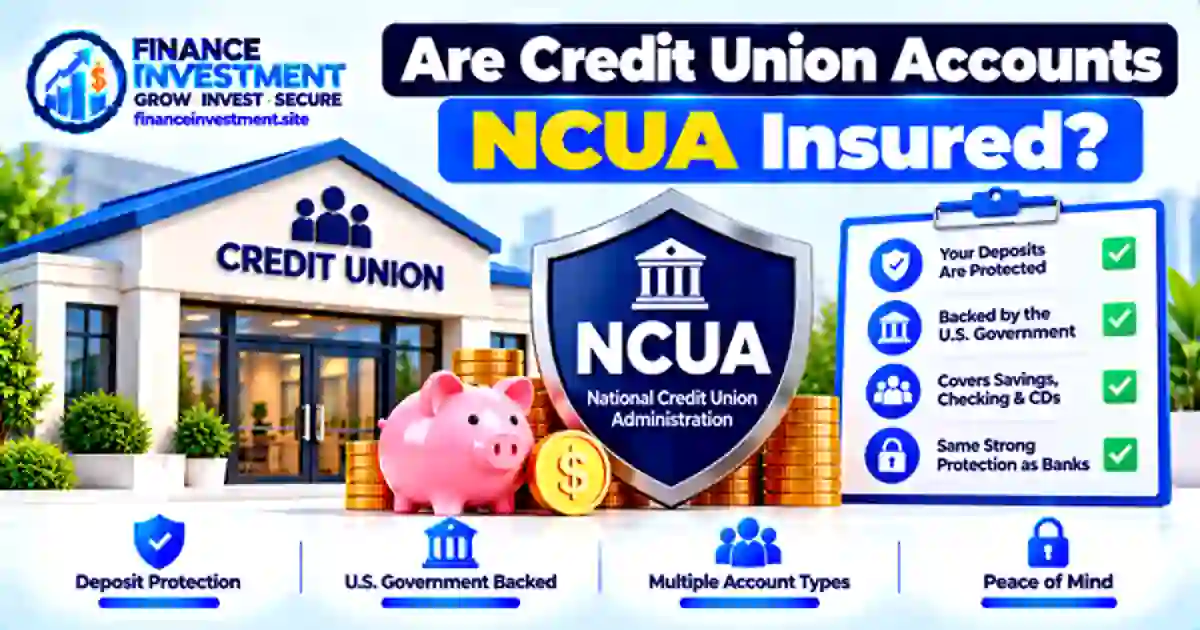 Are Credit Union Accounts NCUA Insured