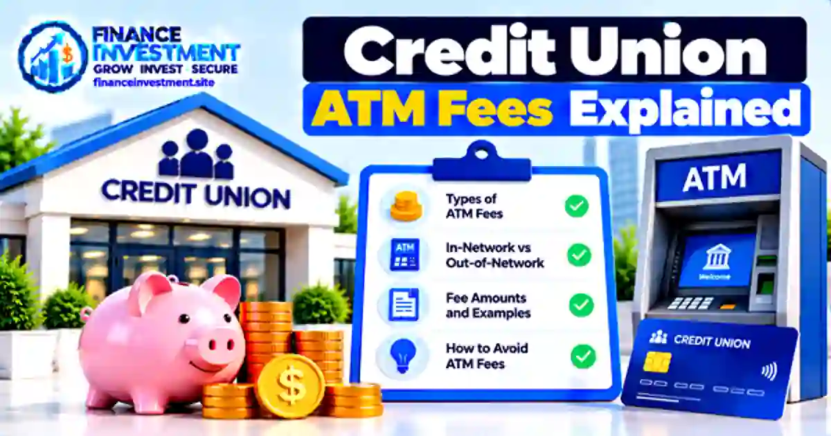Credit Union ATM Fees Explained: 2026 Guide