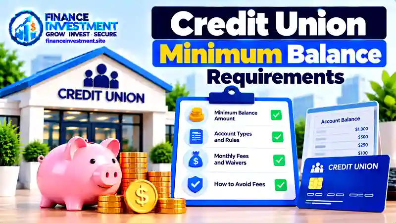 Credit Union Minimum Balance Requirements