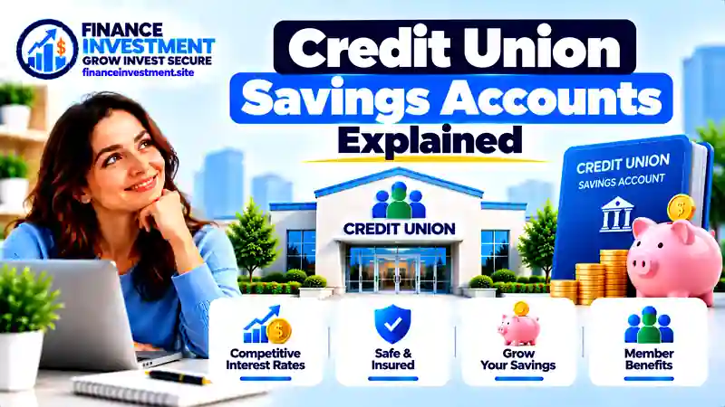 Credit Union Savings Accounts Explained