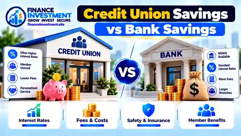 Credit Union Savings vs Bank Savings