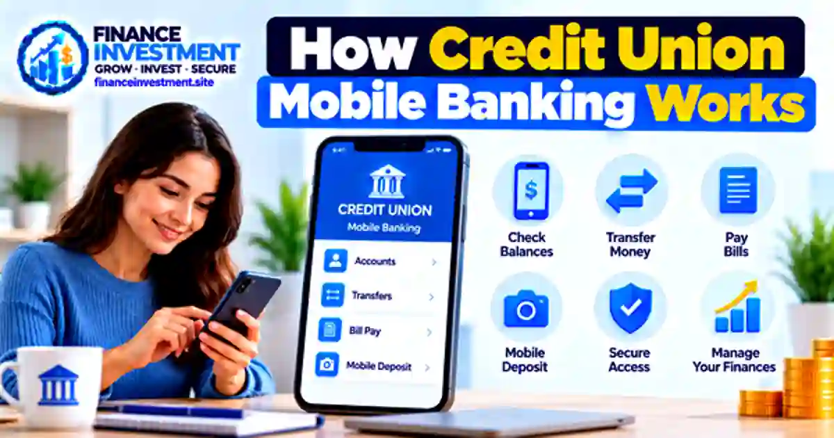 How Credit Union Mobile Banking Works: 2026 Guide