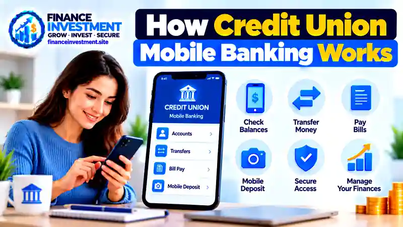 How Credit Union Mobile Banking Works