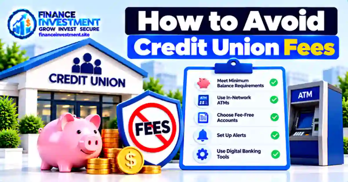 How to Avoid Credit Union Fees: 2026 Guide to Saving More