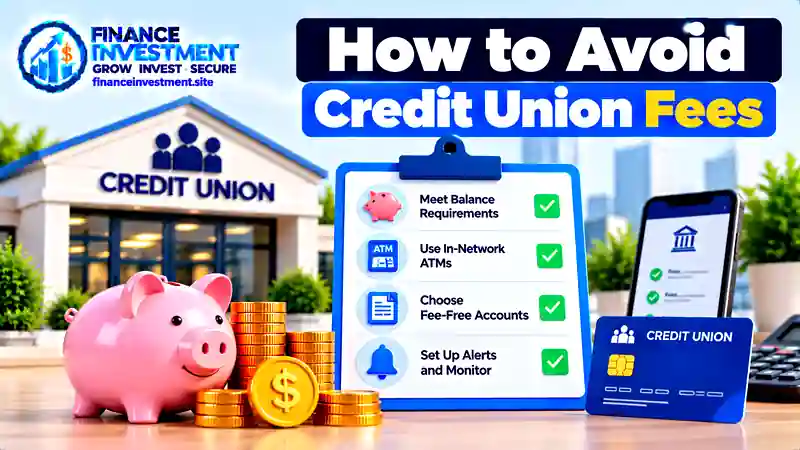 How to Avoid Credit Union Fees