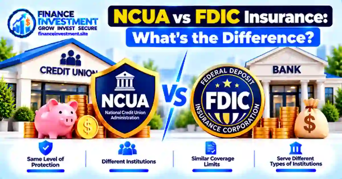 NCUA vs FDIC Insurance