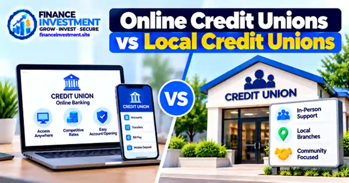 Online Credit Unions vs Local Credit Unions: Which Is Better?