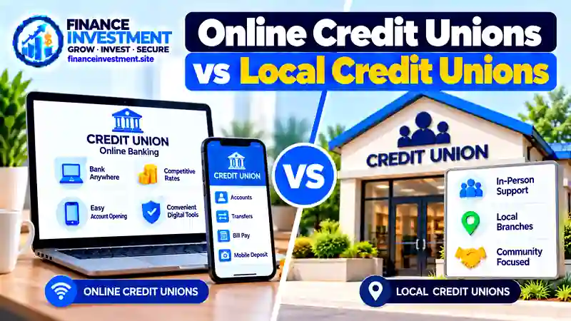 Online Credit Unions vs Local Credit Unions