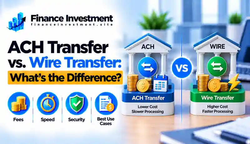 ACH transfer vs wire transfer