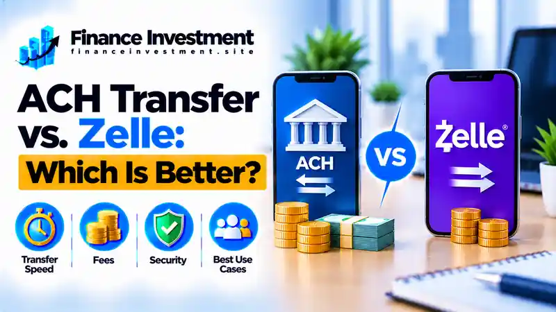 ACH transfer vs Zelle