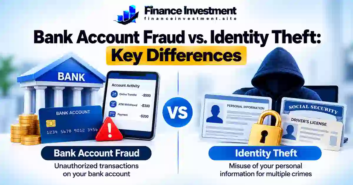 Bank Account Fraud vs. Identity Theft: Key Differences