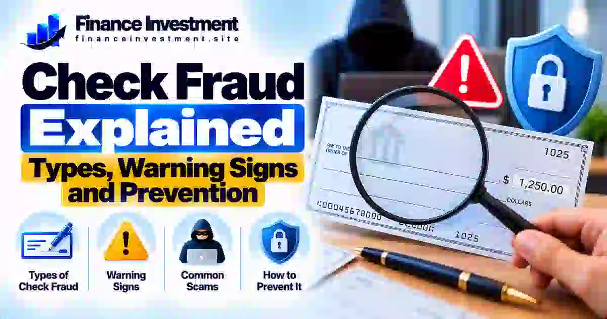 Check Fraud: Types, Warning Signs & Prevention