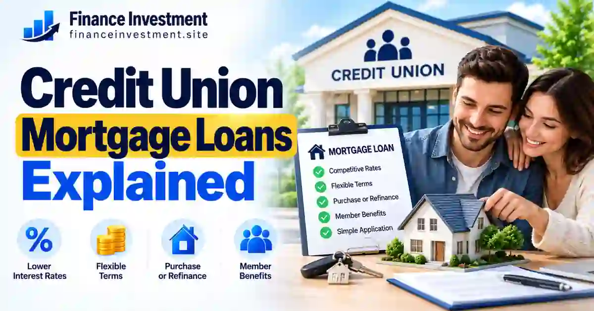 Credit Union Mortgage Loans Explained